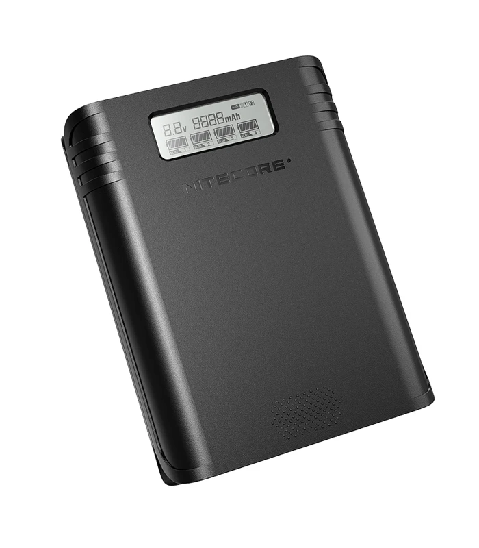 Nitecore F4 Four-Slot IMR/Lithium-Ion Battery Charger & Power Bank