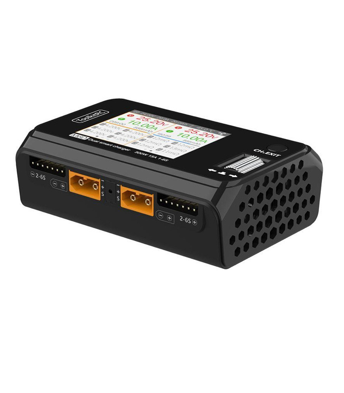 ToolkitRC M6D 500W 15A Compact Dual Channel Charger