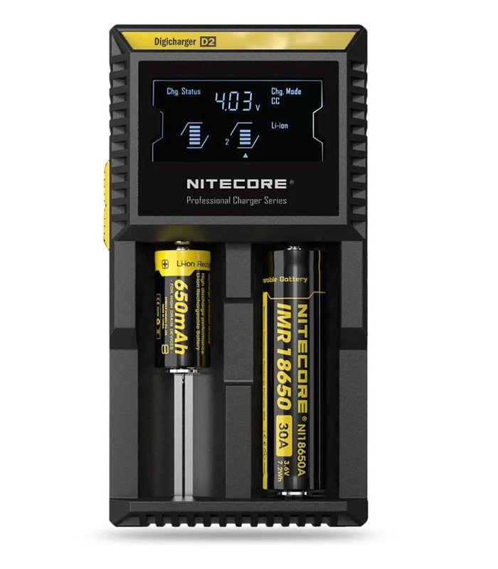 Nitecore D2 Multi Chemistry Intelligent Battery Charger