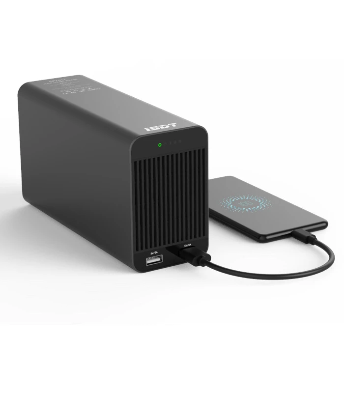 iSDT Power Supply with USB Outputs for Phone Charging
