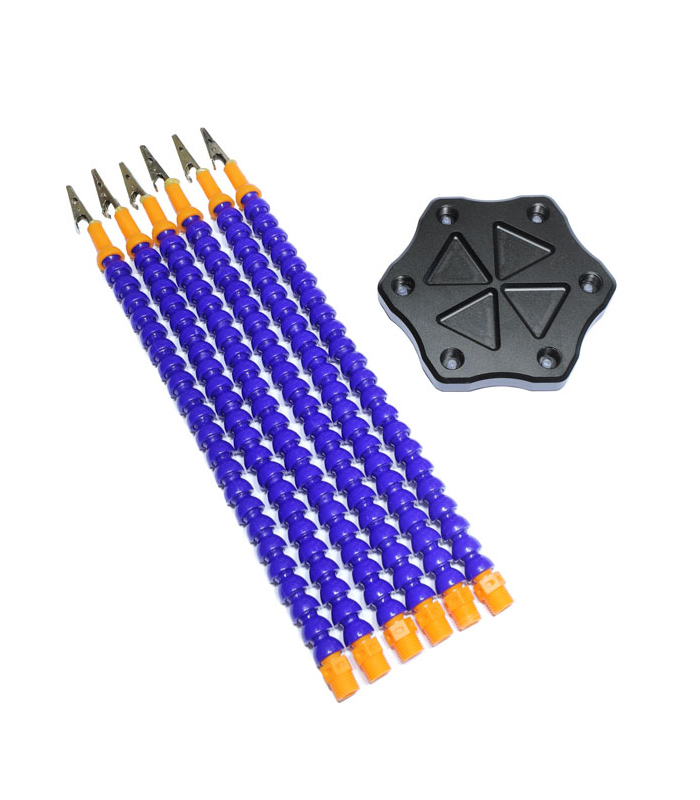 Ruimooto Pack Of 10 Third Hand Soldering And 1 Iron Box As Base - Flexible Soldering Aid With - View #13