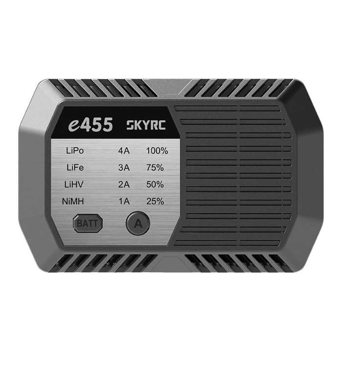 SkyRC e455 2-4S Multi Chemistry 50W Battery Charger