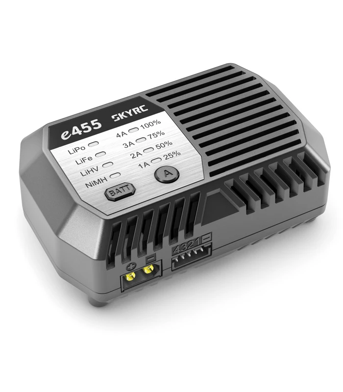 SkyRC e455 2-4S Multi Chemistry 50W Battery Charger - Image 1