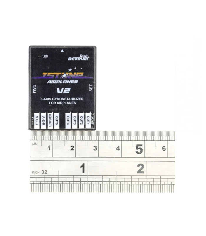 Detrum iStone-All V2 6-Axis Gyro RC Airplane Stabilizer DSM and S-Bus Compatible - Image 4