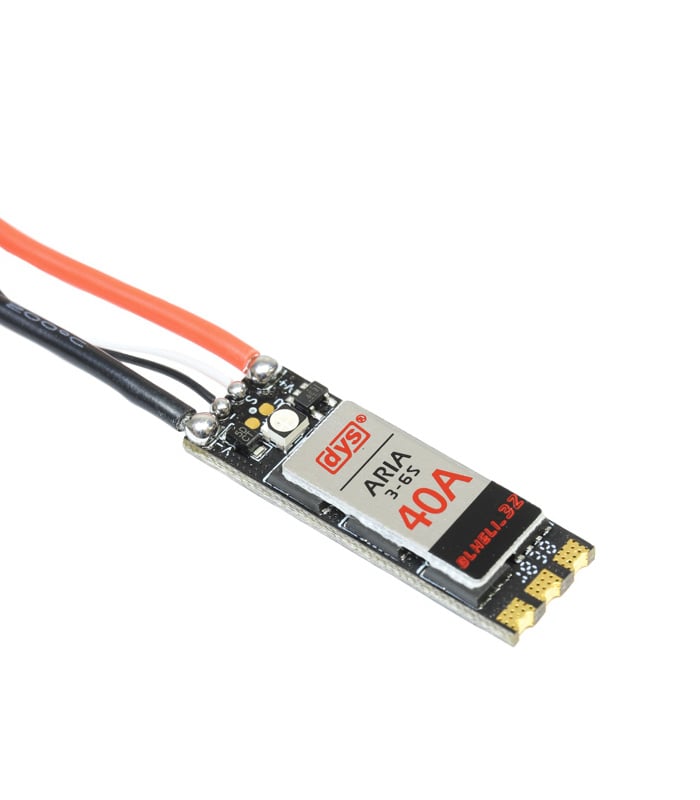 DYS ARIA Slim 40A with Solder Pads