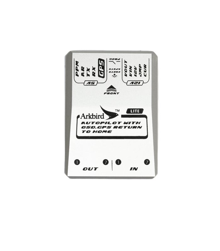 Arkbird Airplane Autopilot OSD 2.0 Lite with M8N GPS & Current Sensor - Image 1