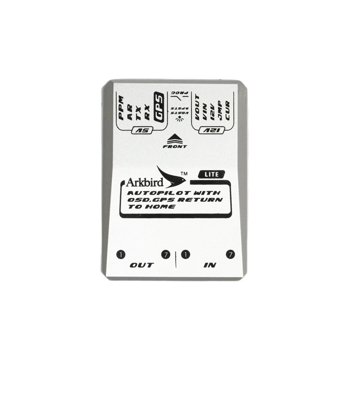 Arkbird Airplane Autopilot OSD 2.0 Lite with M8N GPS & Current Sensor - Image 1