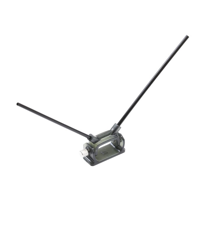 Adjustable Dual 45 Degree Receiver Antenna V-Shape Pedestal Mount
