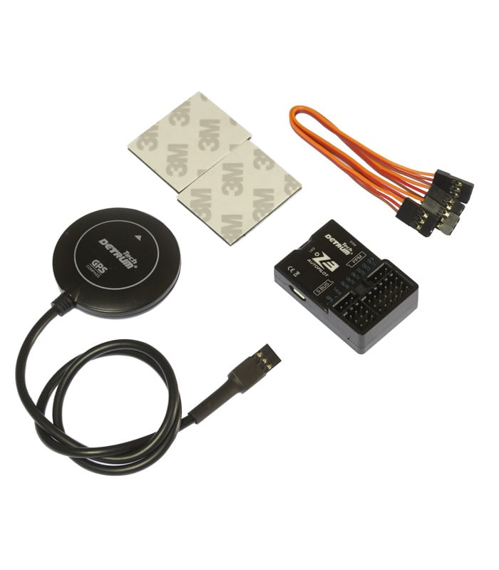 Detrum Z3 Lite Airplane Flight Controller with GPS & 3in1 Program Card Combo Set