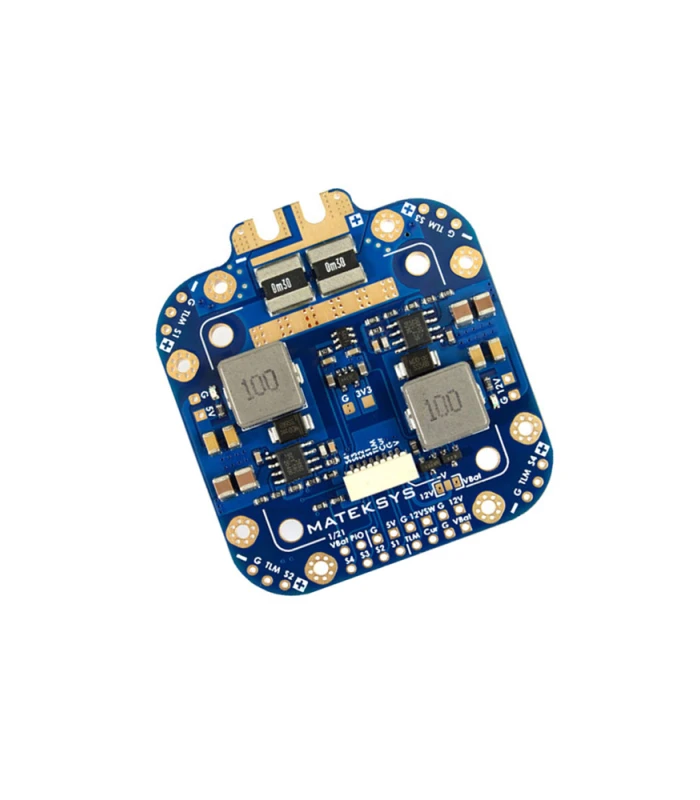 Matek FCHUB-12S V2 PDB with 440A Current Sensor & Dual BEC for X Class Quad - Image 3