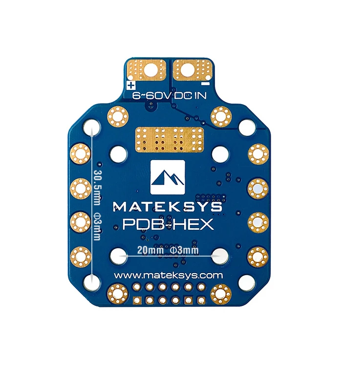 Matek PDB-HEX 2-12S PDB w/ BEC & Current Sensor - Image 2