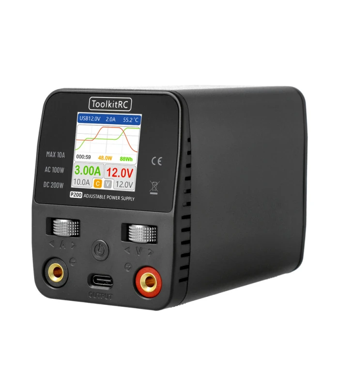 ToolkitRC P200 V2 30V 10A Adjustable Mini Power Supply - Image 5