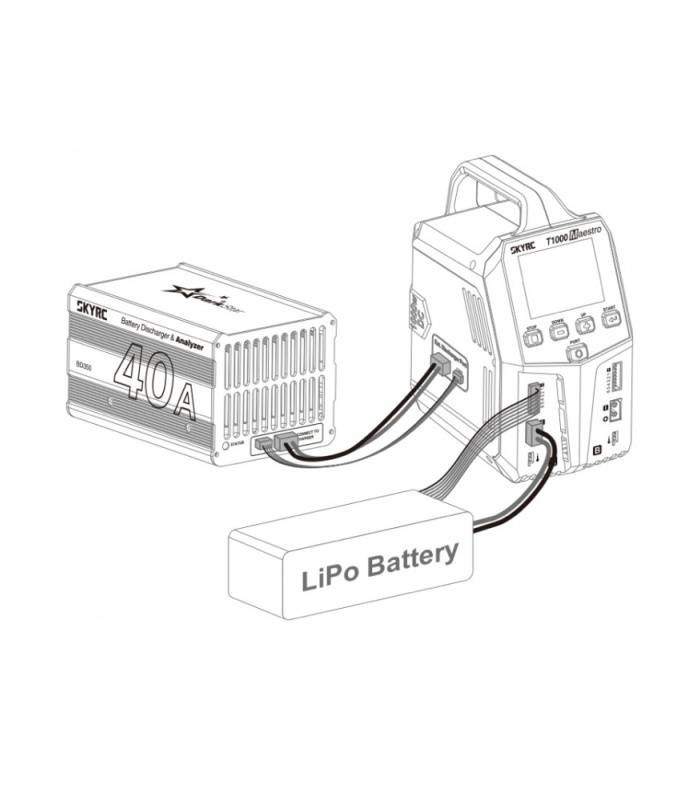 SkyRC BD350 40A Battery Discharger & Analyser - Image 3