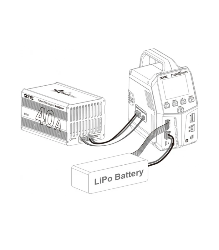 SkyRC BD350 40A Battery Discharger & Analyser - Image 3