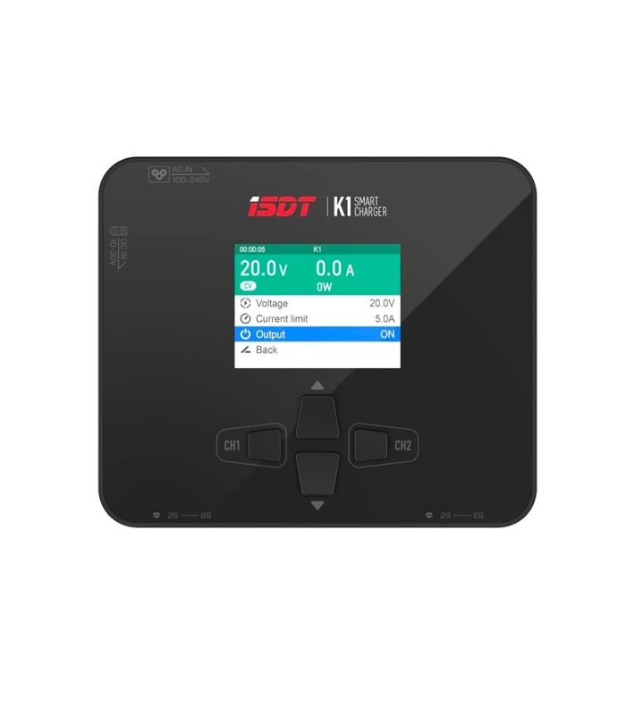 ISDT K1 Dual Port 1~6S AC100W / DC250W Smart Charger - Image 2