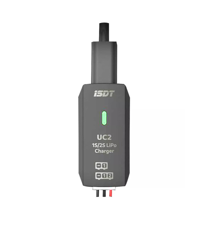 ISDT UC2 1S/2S USB-C Micro Charger - Image 2