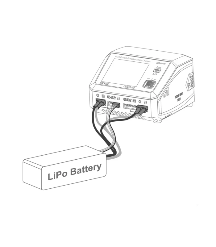 SkyRC XT60 Parallel Charging Cable T1000 / D200neo - Image 3
