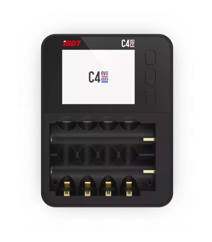 iSDT C4 EVO iSDT C4 EVO Smart Battery Charger for AA, AAA, 18650 - Image 2