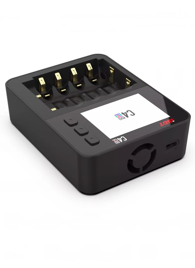 iSDT C4 EVO Smart Battery Charger for AA, AAA, 18650 - Image 3