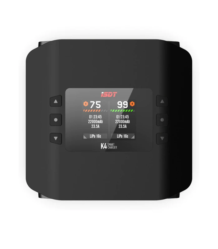 ISDT K4 Dual Port 1~8S AC400W / DC600W Smart Charger - Image 1