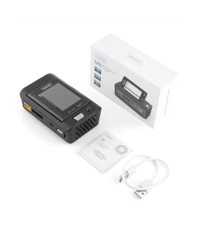 ToolkitRC M9 600W 20A 1-8S Multi-Function DC Smart Balance Charger - Image 5
