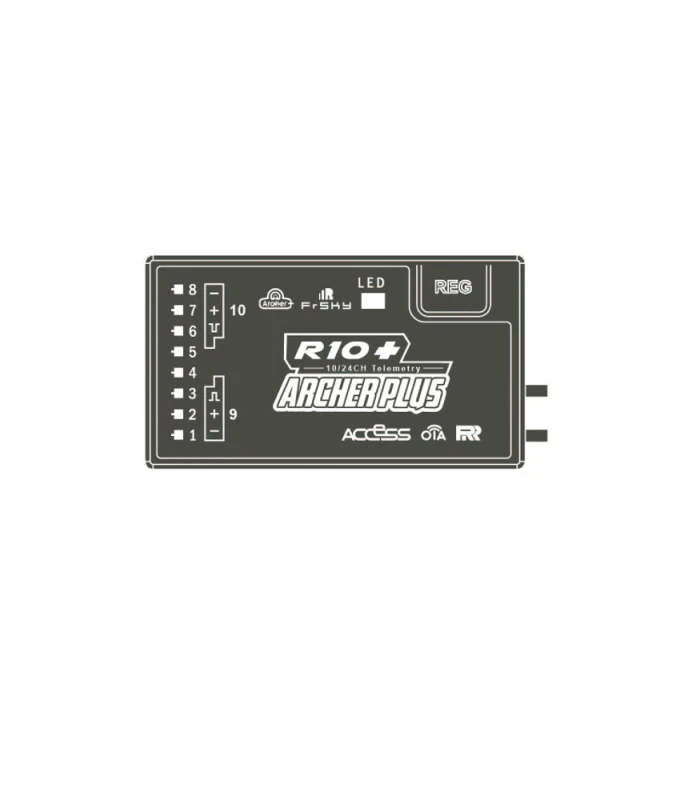 FrSky Archer Plus R10+ 2.4G 10CH ACCESS / ACCST Receiver - Image 1