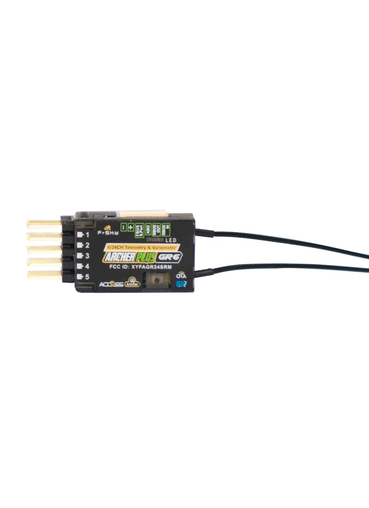 Archer-Plus-GR6 FrSky Archer Plus GR6 Receiver with Variometer ACCESS/ACCST - Image 1