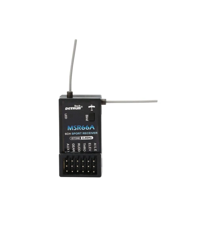 Dynam Detrum MSR66A 6CH 2.4Gh Receiver w/ iStone Gyro - Image 2