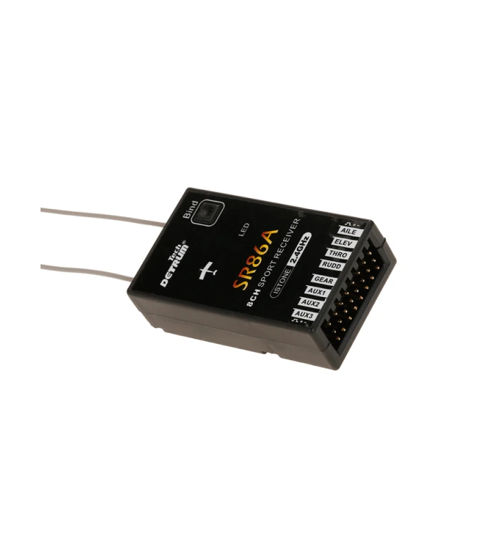 Dynam Detrum SR86A 8CH 2.4Gh Receiver w/ iStone Gyro - Image 2