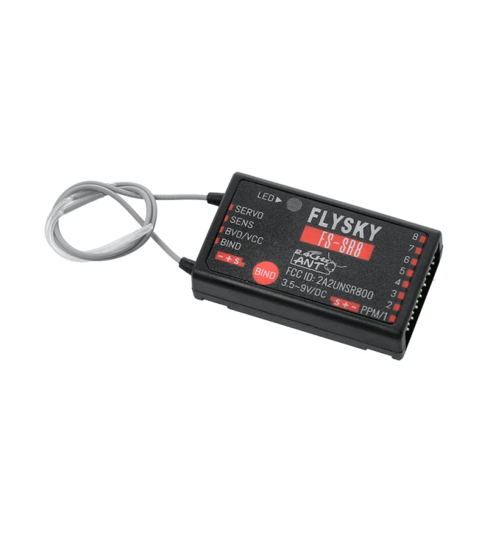 FlySky FS-SR8 2.4Ghz 8CH ANT-Protocol Receiver PWM SBUS - Image 2