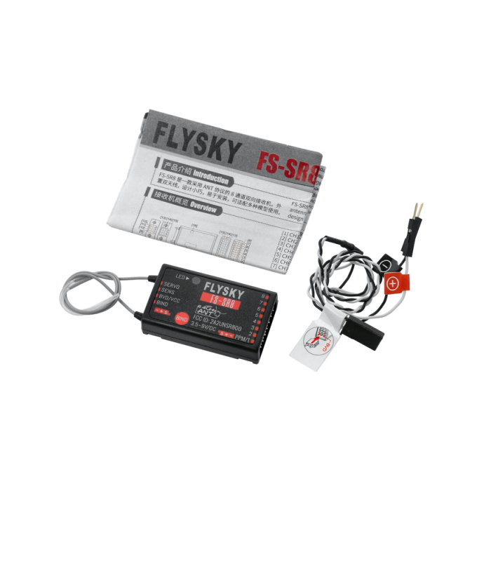 FlySky FS-SR8 2.4Ghz 8CH ANT-Protocol Receiver PWM SBUS - Image 3