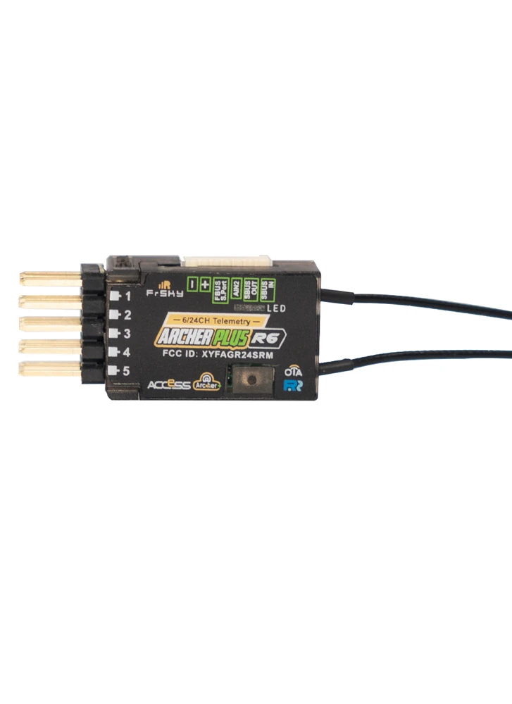 FrSky-Archer-Plus-R6 FrSky Archer Plus R6 2.4G 8CH ACCESS / ACCST Receiver - Image 1