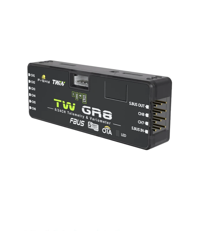 FrSky TW GR8 Dual 2.4GHz TW Protocol with Vario Sensor - Image 2