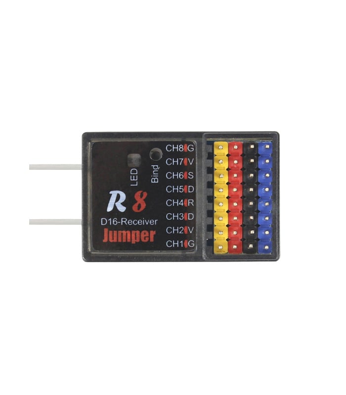Jumper R8 II D16 SBUS Receiver Supports Pixhawk Telemetry - Image 1