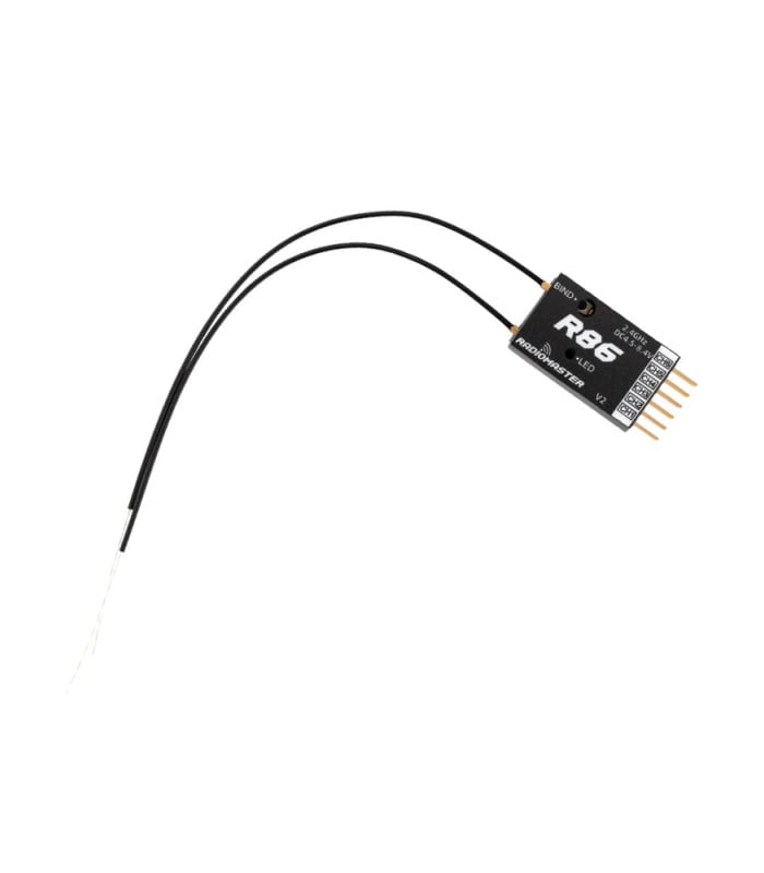 RadioMaster R Series R86 V2 Receiver - D8, D16 & SFHSS Compatible - Image 4