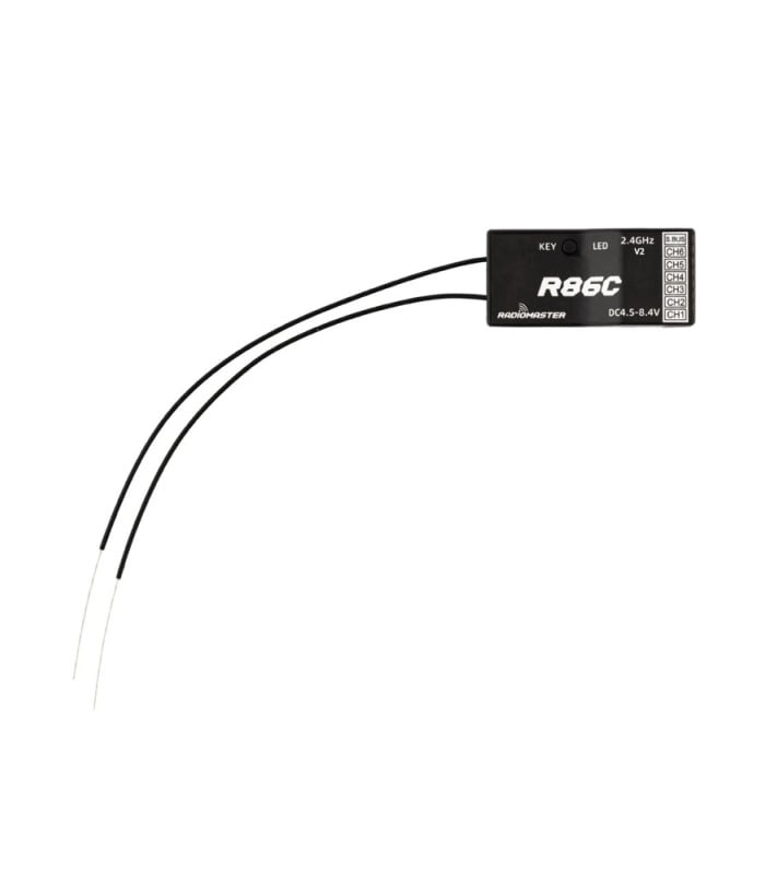 RadioMaster R Series R86C V2 Receiver with SBUS – D8, D16 & SFHSS Compatible - Image 2