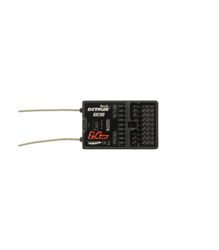 Dynam Detrum RXC9M 9CH 2.4Ghz Telemetry Receiver - Image 1