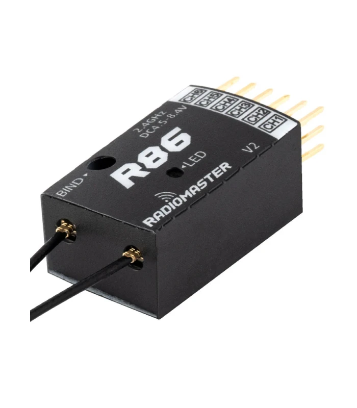 RadioMaster R Series R86 V2 Receiver - D8, D16 & SFHSS Compatible - Image 5
