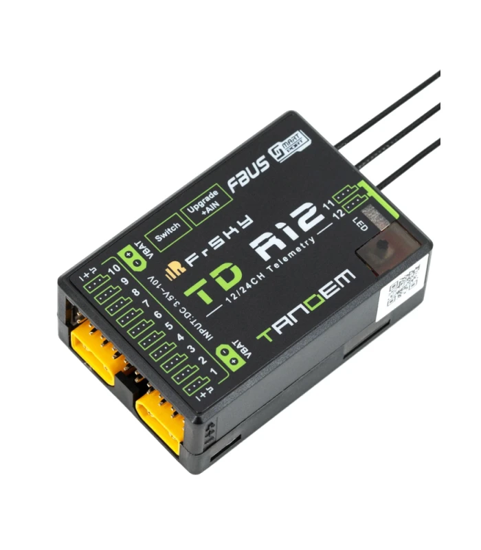 FrSky Tandem Dual-Band TD R12 Receiver 12CH PWM / SBUS - Image 3