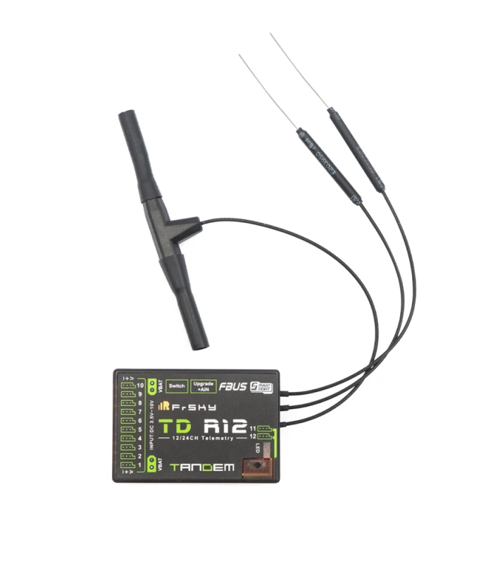 FrSky Tandem Dual-Band TD R12 Receiver 12CH PWM / SBUS - Image 1
