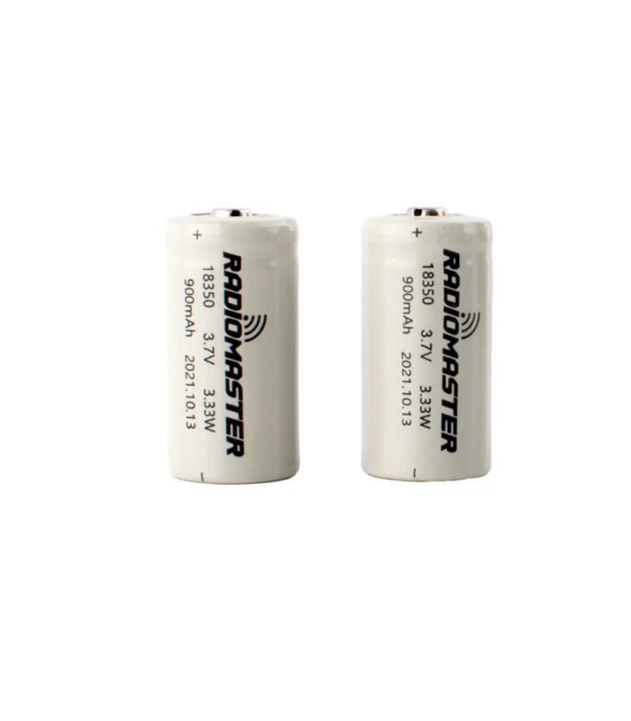 RadioMaster 900mah 3.7v Li-ion 18350 Cells for Zorro Radio - Image 1
