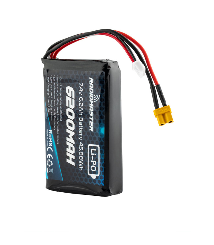 Radiomaster 2S 7.4V 6200mAh LiPo Battery for Boxer/TX16S - Image 2