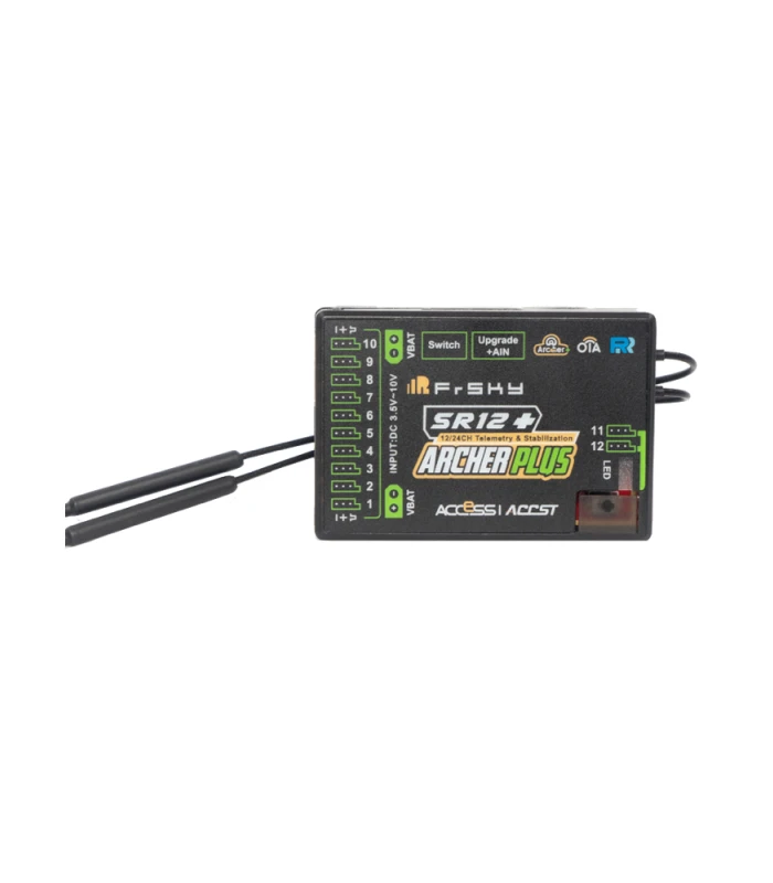 FrSky Archer Plus SR12+ 2.4G Receiver w/ Stabilisation - Image 1