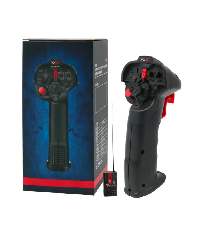 HotRC DS-4A One-handed 2.4GHz 4 Channel Radio Set - Image 5