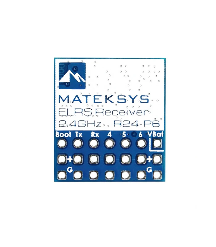 Matek 2.4GHz R24-P6 ELRS Receiver with 6 PWM Channels - Image 2