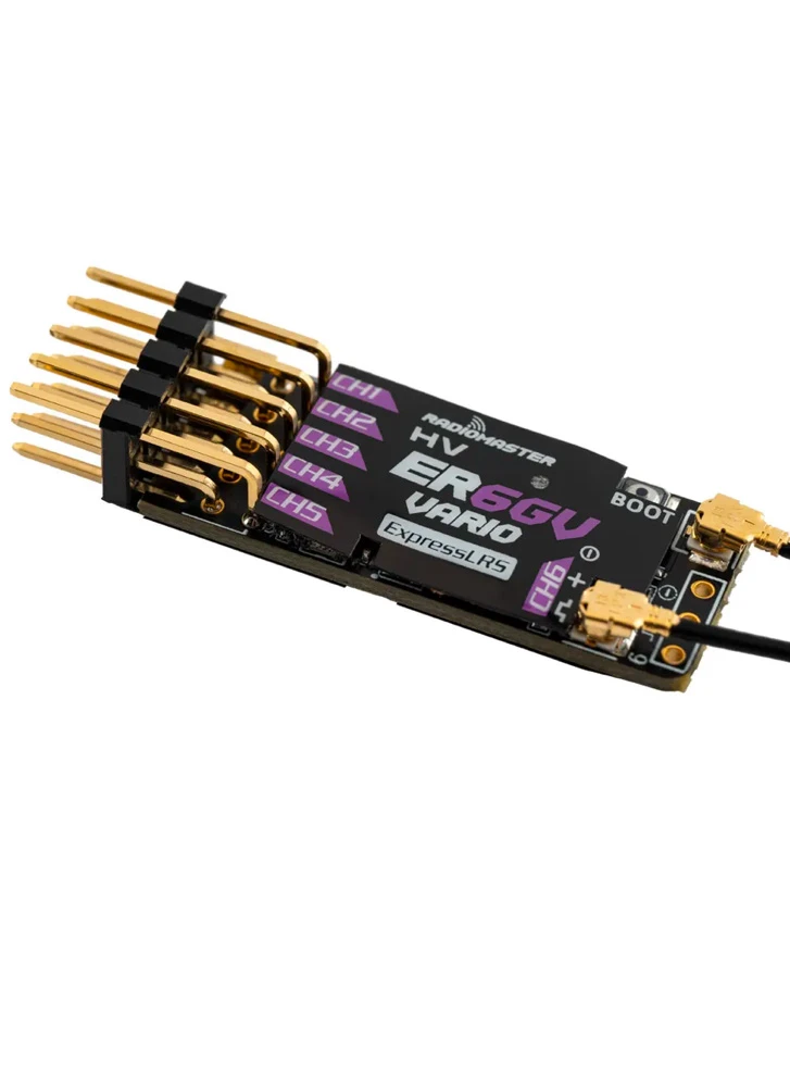 Radiomaster ER6GV 6CH ELRS PWM Receiver with Vario - Image 2