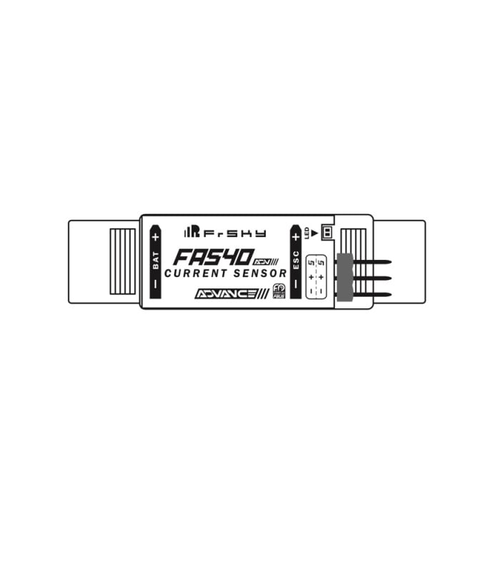 FrSky FAS40 ADV 40A Telemetry Current Sensor FBUS / S.Port - Image 3