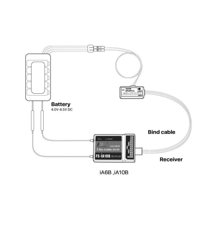 FlySky FS-CVT01 Voltage Sensor for FlySky Telemetry Receivers - Image 4