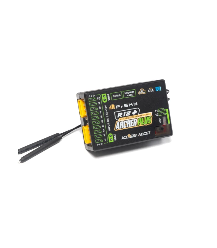 FrSky Archer Plus R12+ 2.4G 10CH ACCESS / ACCST Receiver - Image 3