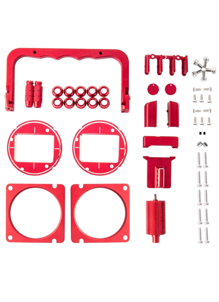 Mark II CNC Red RadioMaster - TX16S Mark II CNC Upgrade Parts Set - Image 1